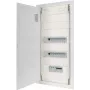 EATON KLV-PW-48-1PXL-1SPD-2PXF-16PLI 4-reihige vorkonfektionierte Verteilerplatte, 48 Module, IP30, Weiß