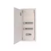 EATON KLV-PW-48-1PXL-1SPD-2PXF-16PLI 4-reihige vorkonfektionierte Verteilerplatte, 48 Module, IP30, Weiß