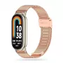 Tech-Protect MilaneseBand Edelstahlarmband für Xiaomi Smart Band 8, Roségold