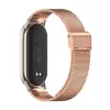 Tech-Protect MilaneseBand Edelstahlarmband für Xiaomi Smart Band 8, Roségold