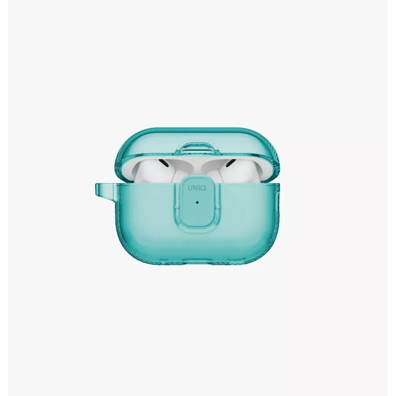 UNIQ Glase Pro Lock Case für AirPods Pro 3, Türkis
