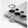 UNIQ Optix Aluminium-Kameraobjektivschutz für Samsung Galaxy S26 / S26+ - Silber