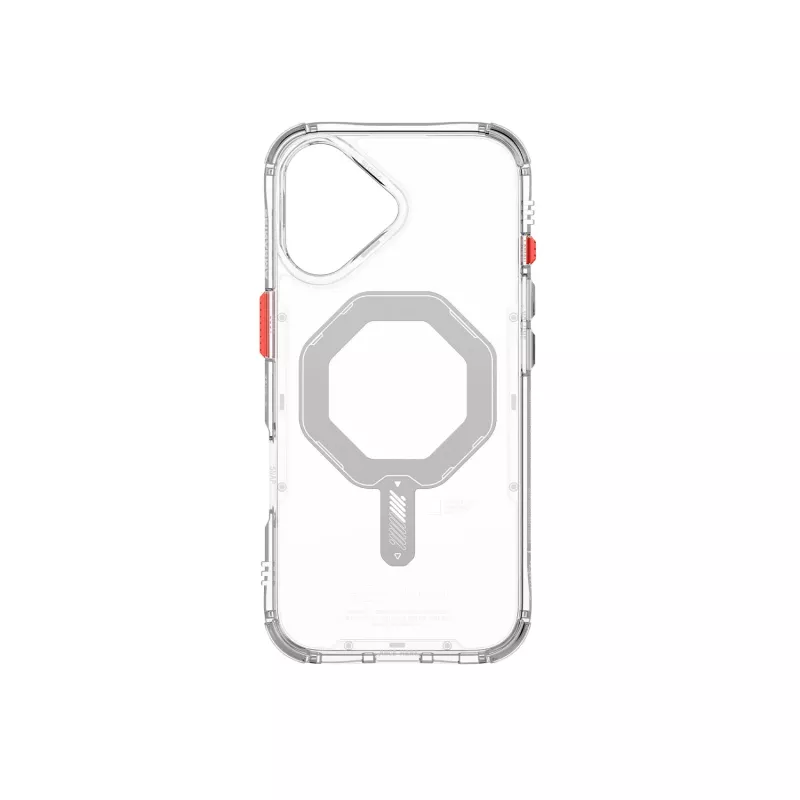 Skinarma Saido Magnetische Ladehülle für iPhone 17 - Transparent