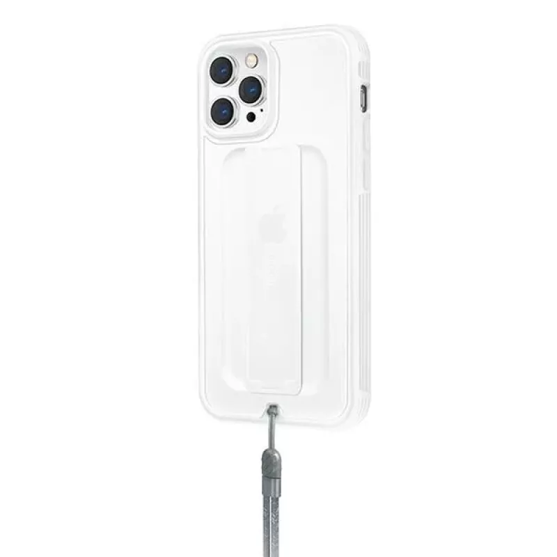 UNIQ Heldro Antimicrobial Case für iPhone 12/12 Pro 6,1 inch Natural Frost