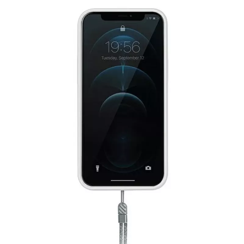 UNIQ Heldro Antimicrobial Case für iPhone 12/12 Pro 6,1 inch Natural Frost