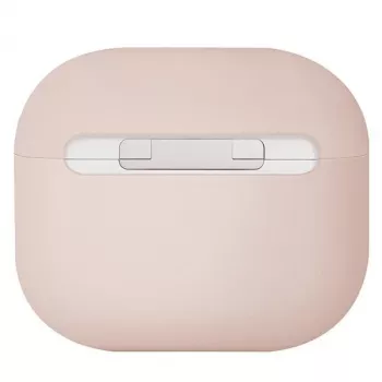 UNIQ Lino Silikonhülle für Apple AirPods 3. Generation - Blush Pink