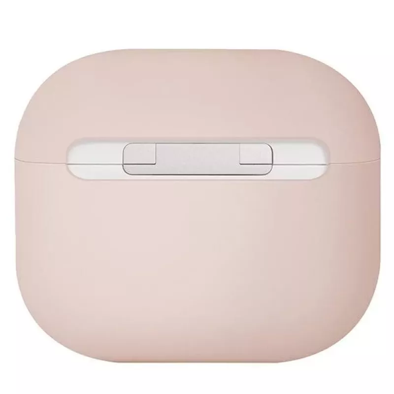 UNIQ Lino Silikonhülle für Apple AirPods 3. Generation - Blush Pink