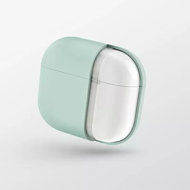 UNIQ Lino Silikonhülle für Apple AirPods 3. Generation - Blush Pink