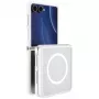 UNIQ Veren AF Magclick Ladehülle für Samsung Galaxy Z Flip8, Weiß