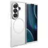 UNIQ Veren AF Magclick Ladehülle für Samsung Galaxy Z Flip8, Smoky Frost