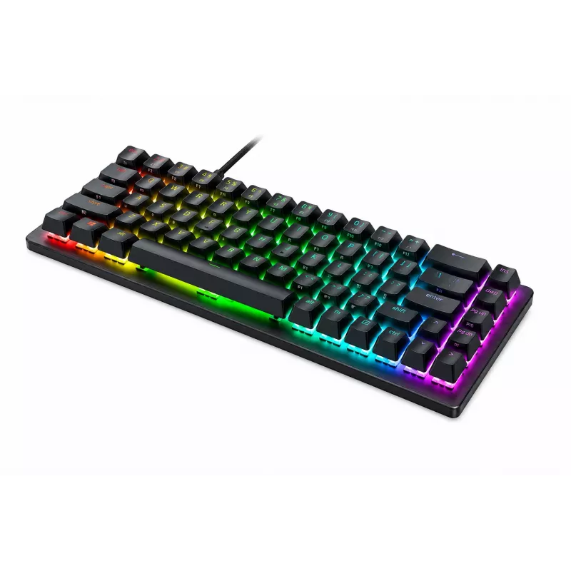 Razer Huntsman V3 HE Magnetic Mini 65% Kabelgebundene Analog-Optische Gaming-Tastatur - Schwarz