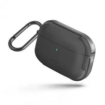 UNIQ Valencia Antibakterielle Hülle für AirPods Pro - Gunmetal Grau