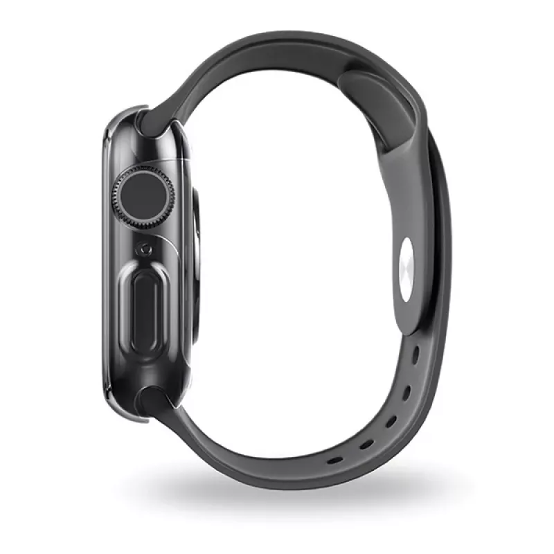 UNIQ Garde Hülle für Apple Watch 44mm (Serie 4/5/6/SE/SE2/SE3) Rauchgrau