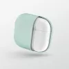 UNIQ Lino Silikonhülle für AirPods der 3. Generation, Aschgrau