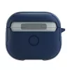UNIQ Valencia Antibakterielle Hülle für AirPods 3. Generation Blau
