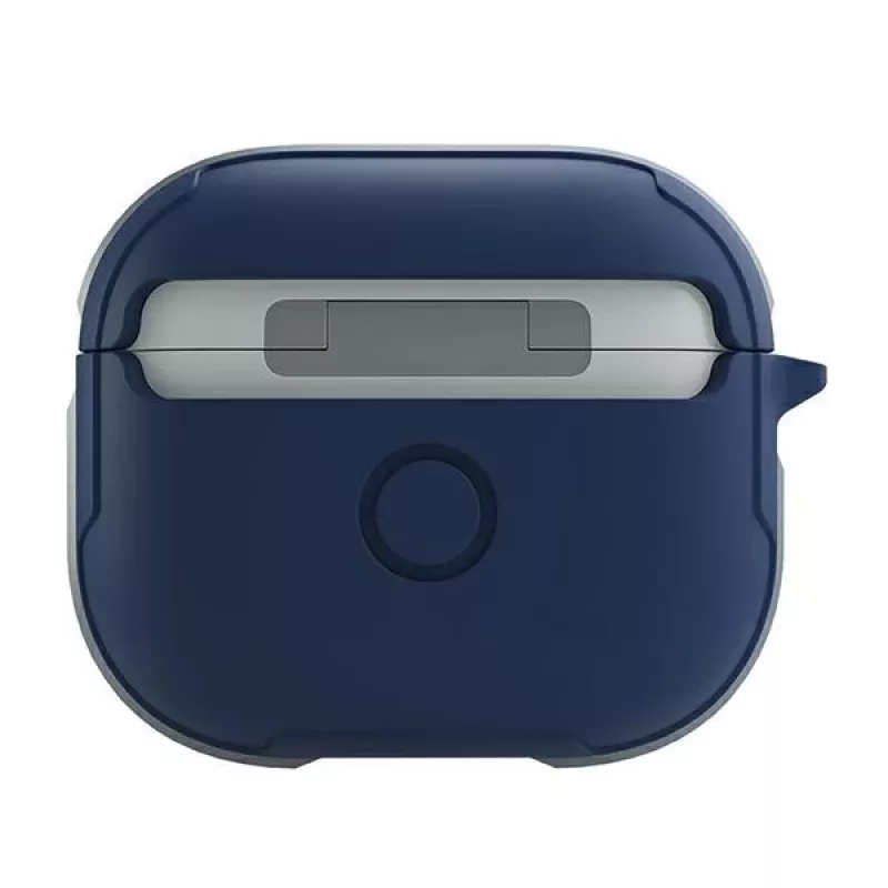 UNIQ Valencia Antibakterielle Hülle für AirPods 3. Generation Blau
