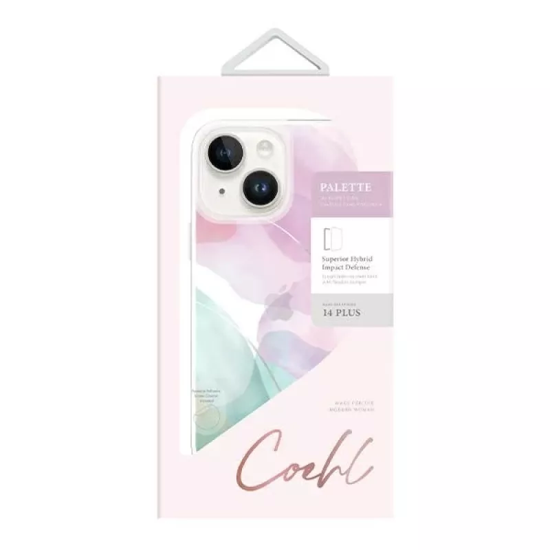 UNIQ Coehl Palette Hülle für iPhone 14 Plus/15 Plus 6,7 inch Soft Lilac