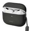 UNIQ Lino Silikonhülle für AirPods Pro 2. Generation (2022/2023) Aschgrau