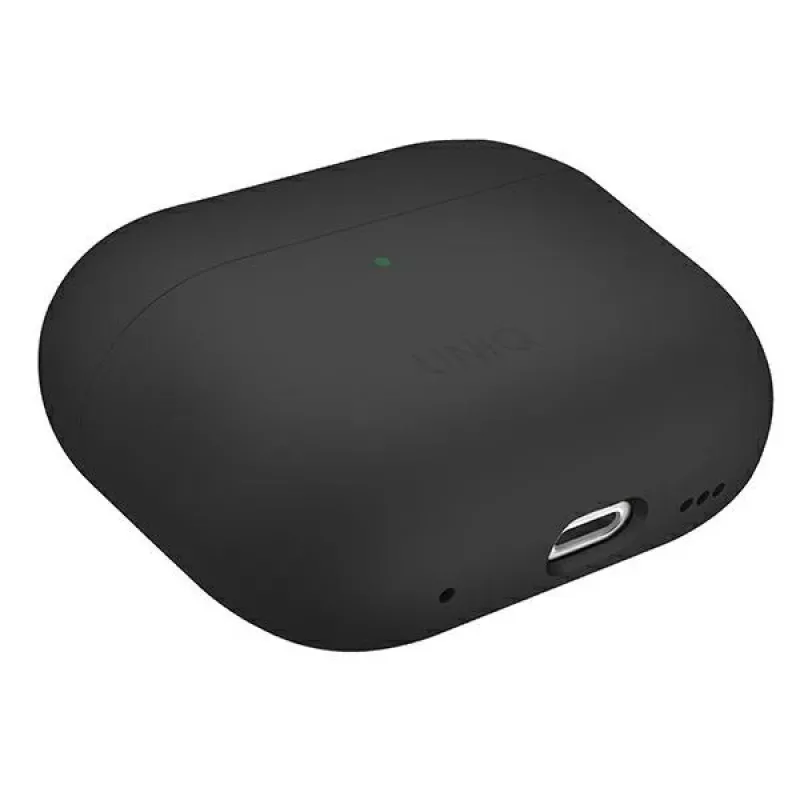 UNIQ Lino Silikonhülle für AirPods Pro 2. Generation (2022/2023) Aschgrau