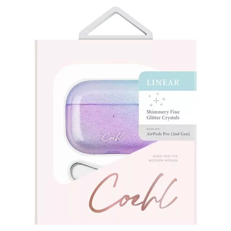 UNIQ Coehl Linear Hülle für AirPods Pro 2 (2022/2023) - Stardust