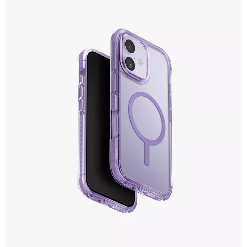 UNIQ Combat Hülle für iPhone 17 mit MagClick-Ladefunktion - Schwarz
