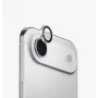 UNIQ Optix Aluminium Kameraobjektivschutz mit Applikator für Apple iPhone Air, Silber