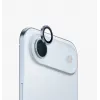 UNIQ Optix Aluminium Kameraobjektivschutz mit Applikator für Apple iPhone Air, Silber
