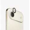 UNIQ Optix Aluminium Kameraobjektivschutz mit Applikator für Apple iPhone Air, Silber