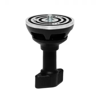 Manfrotto 520BALLSHX 75 mm Halbkugel mit kurzem Griff zur Stativnivellierung