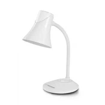 Esperanza POLARIS Tischlampe E27 12W LED Weiß ELD111W