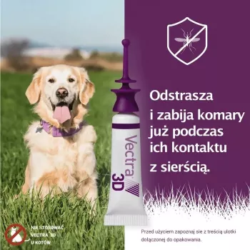 Ceva Vectra 3D für Hunde über 40 kg, 3 Pipetten