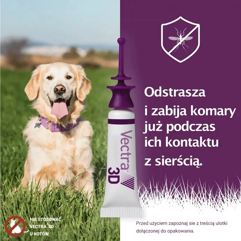 Ceva Vectra 3D für Hunde über 40 kg, 3 Pipetten