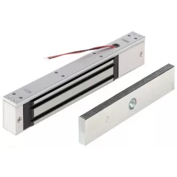 GENWAY Elektromagnetischer Türöffner ZE-280-2, 280 kg Haltekraft, Aufputzmontage, Fail-Safe, 12/24V DC