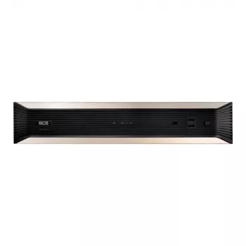 BCS 64-Kanal 4K AI Netzwerk-Videorekorder, 8 Einschübe RAID, 384 Mbps, Gesichtserkennung, ANPR, 2U Rackmount