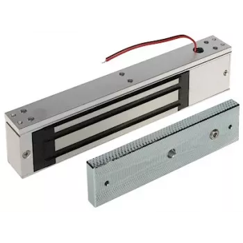 INNE ZE-320 Elektromagnetisches Schloss, 300 kg Haltekraft, 12/24V DC, Fail-Safe, Aufputzmontage