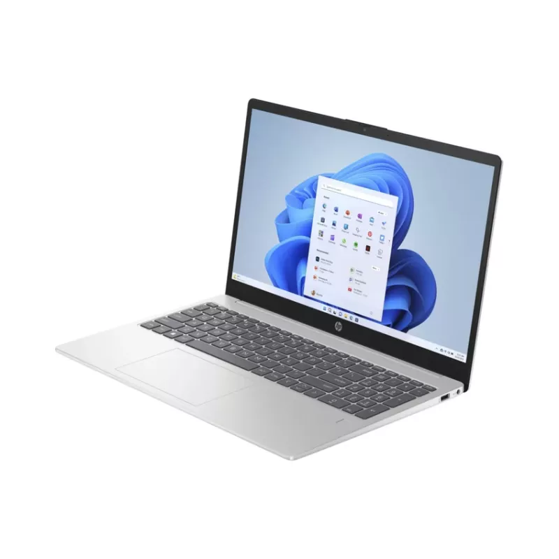 HP 15-fd0064nx 15,6 inch FHD Laptop - Intel Core i3-1315U, 8GB RAM, 256GB SSD, Windows 11 Home, Silber (generalüberholt)