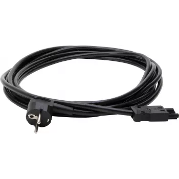 Kopp Schutzkontakt-Verlängerungskabel 5 m H05VV-F 3G1.5 Schwarz GST18i3