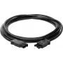 Kopp GST18i3 Verbindungskabel Stecker-Stecker 1,5 mm² 5 m Schwarz