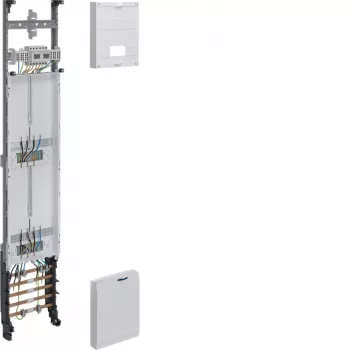 Hager Komplettes Zählerfeld Z 1350x250mm 3-Phasen 2 Zählerplätze 10mm² mit Trennfunktion