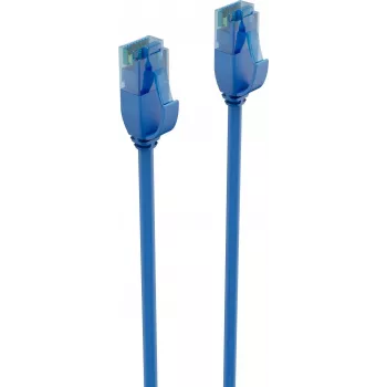 ShiverPeaks BS08-22011 Cat.6 U/UTP Slim Netzwerk-Patchkabel, 0,5 m, Blau