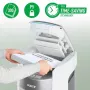 Leitz IQ Optimax AutoFeed 300 Aktenvernichter, P-5, 300 Blatt, 25 L Behälter