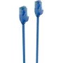 shiverpeaks BS08-22021 Cat.6 U/UTP Slim Patchkabel, 1 m, Blau