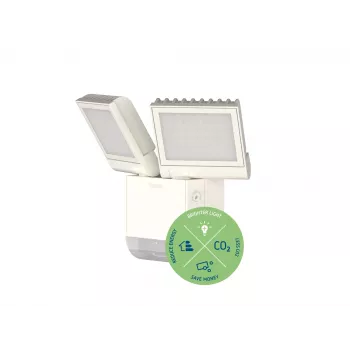 THEBEN theLeda S17-100 WH LED-Strahler mit Bewegungsmelder für Wandmontage 17W