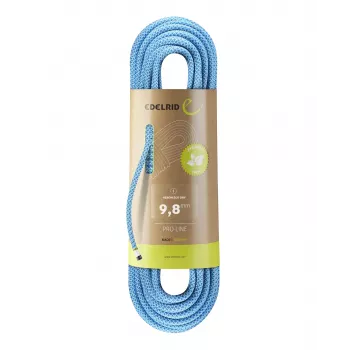 Edelrid Heron Eco Dry 9,8 mm x 60 m dynamisches Kletterseil - Icemint