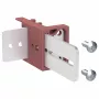 Striebel & John ZW39P2 Universelle kurze Unterputz-Befestigungshalterung, 2er-Pack, verzinkter Stahl