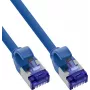 InLine B-74903B Slim Cat.6A S/FTP LSZH Patchkabel, 60er-Pack, 3 m, Blau