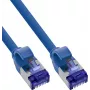INLINE B-74902B 90er-Pack Slim Cat.6A S/FTP LSZH Patchkabel, 2m, Blau
