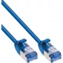 InLine® Slim Patchkabel, U/FTP PiMf, Cat.6A, Blau, 7,5 m