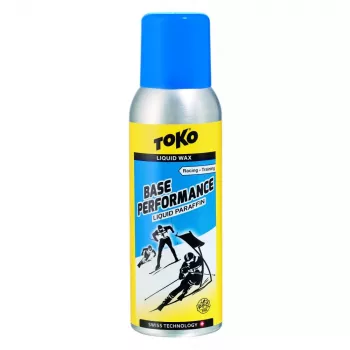 TOKO Base Performance Flüssigparaffin Blau Skiwachs 125 ml - Kältebedingungen