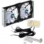 Titan TTC-SC20(A)/V2+ Doppel-Kühlschrank-Lüfter 92x25mm IP55 mit Timer und Gleichrichter